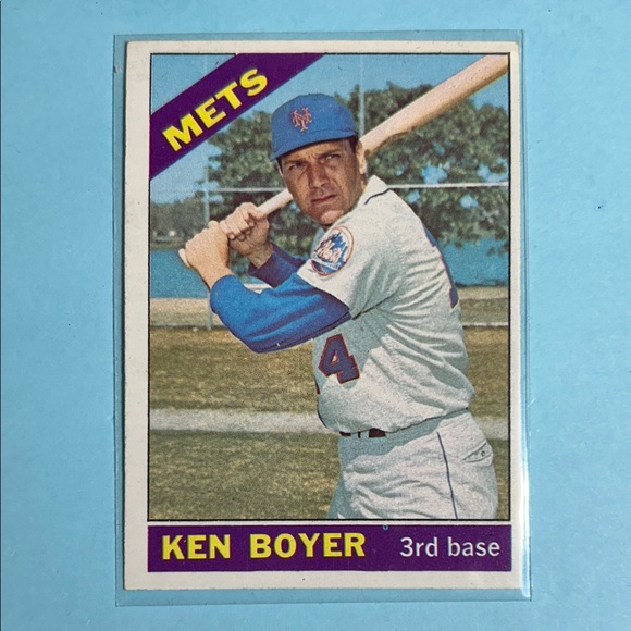 Topps Other - 1965 Topps Mets Ken Boyer Baseball Card #385 ex+